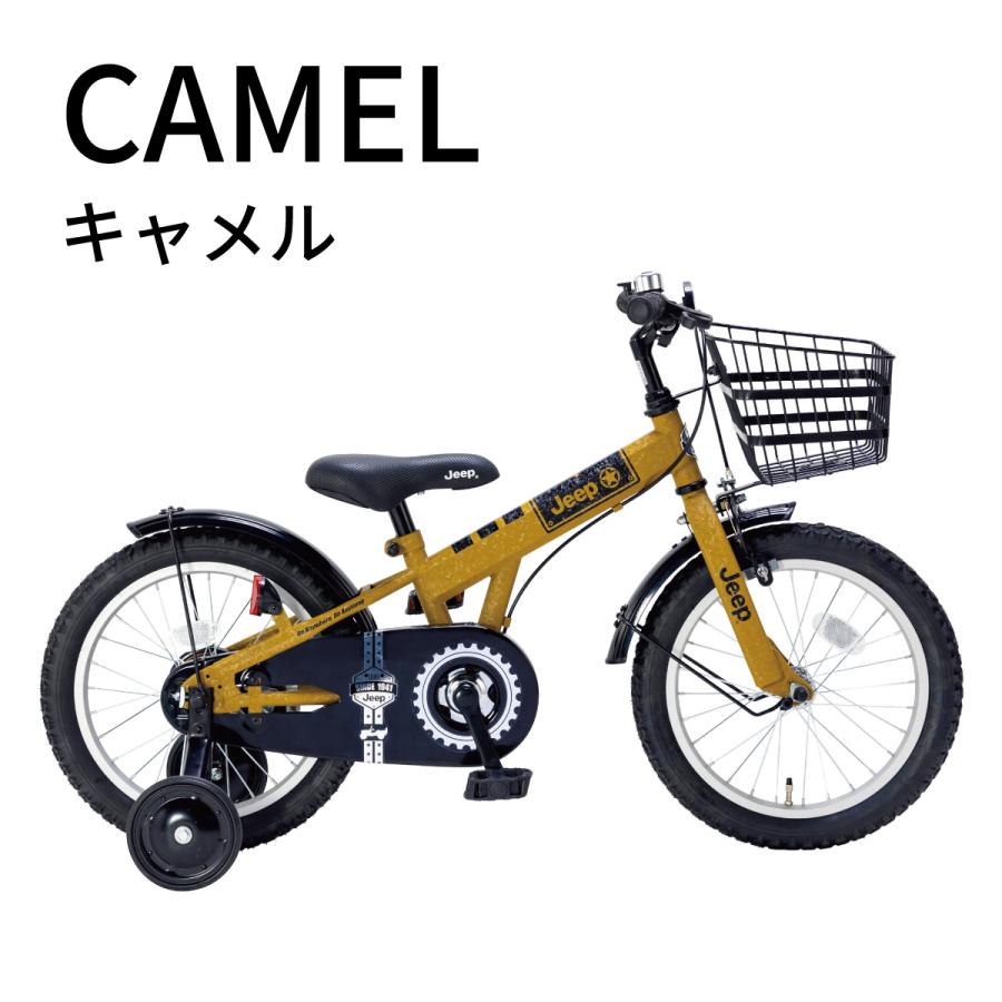 型落ち特価品】JEEP ジープ キッズサイクル 18インチ JE-18G オリーブ