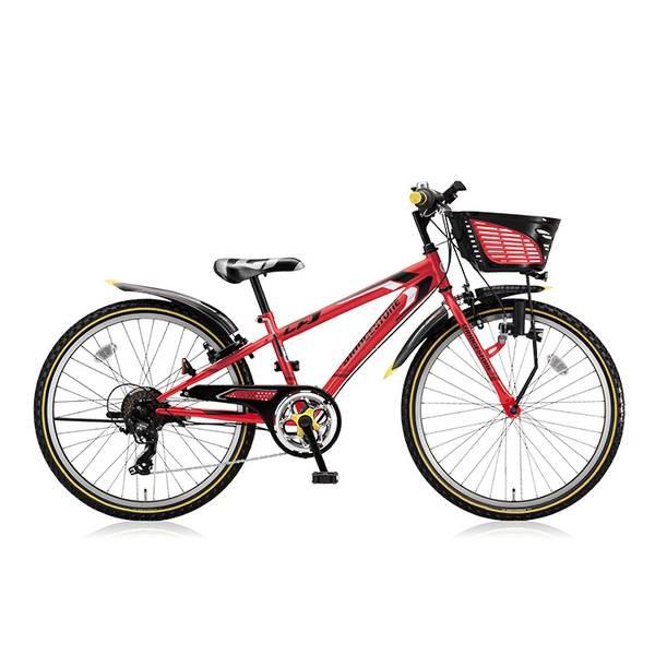 ブリヂストン 赤 クロスバイク ジュニアサイズ BRIDGESTONE