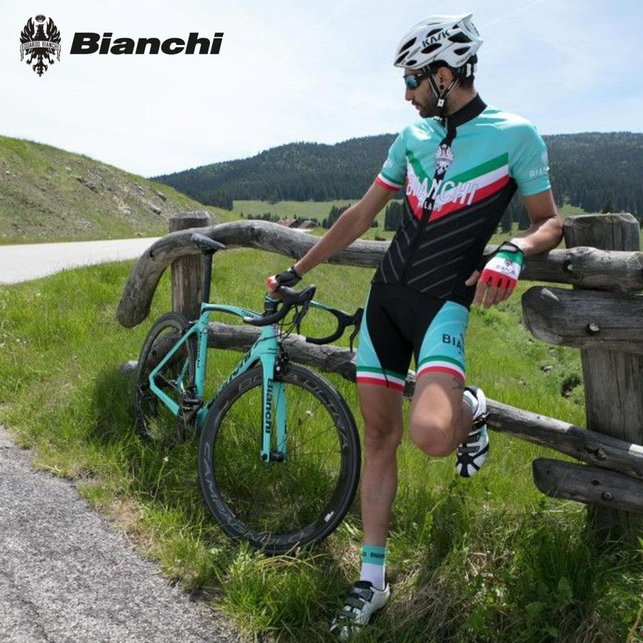 Bianchi（ビアンキ） BIANCHI MILANO Tiera Jersey + Gruso Bib Shorts
