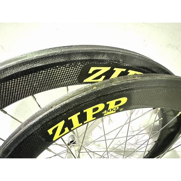 ホイール 26インチ ZIPP カーボンホイールセット 400 HB-6400/FH-6402