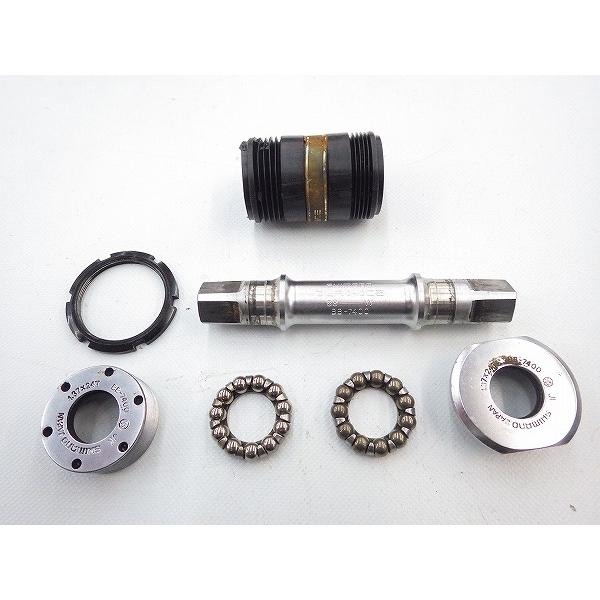 ボトムブラケット JIS シマノ BB-7400 DURA-ACE NJS刻印 JIS/112mm/難