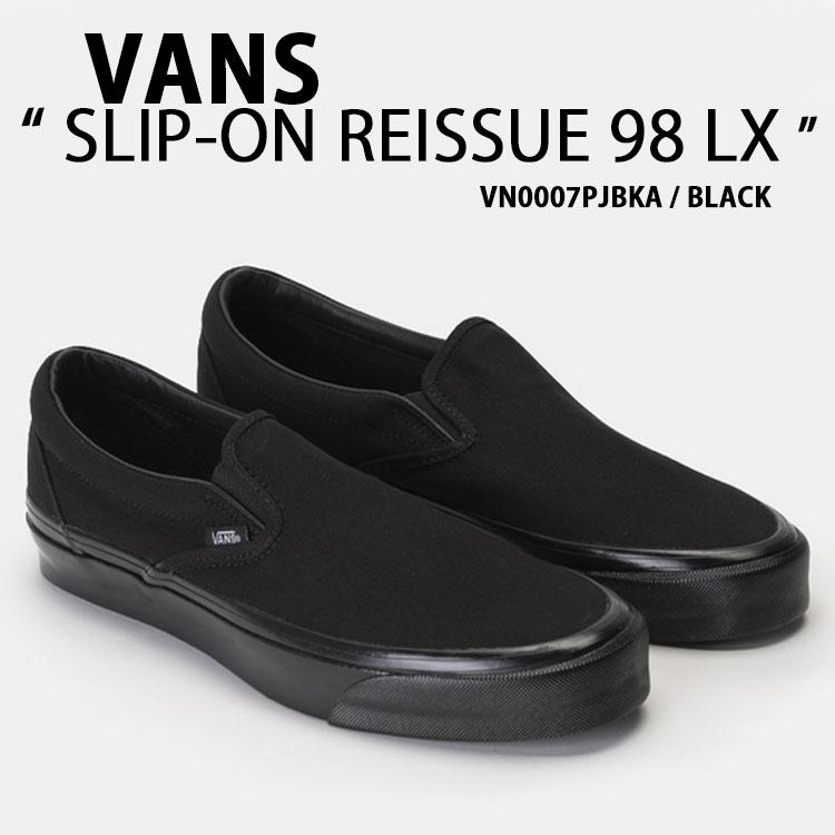 VANS（ヴァンズ） バンズ スニーカー SLIP-ON REISSUE 98 LX BLACK