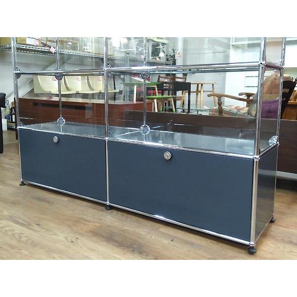 USM USM Modular Furniture 2列5段 ハラーシステム ハラーキャビネット