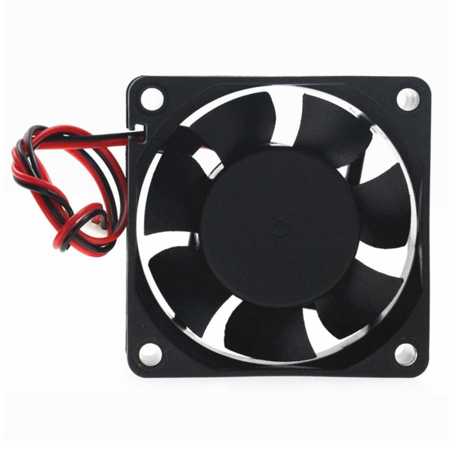 PENGLIN 冷却ファン 1個 静音 PCケースファン 2 ピン ブラシレス 6cm