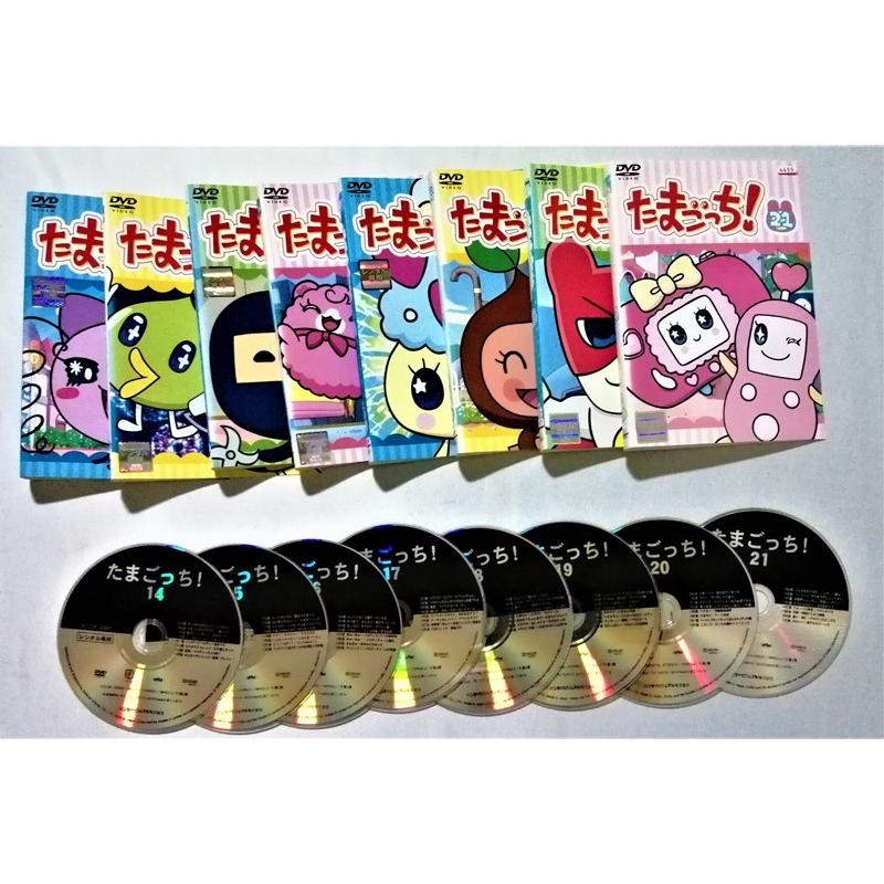 レンタル落ちDVD 『 たまごっち 全35枚 』ジャケットとディスクのみ