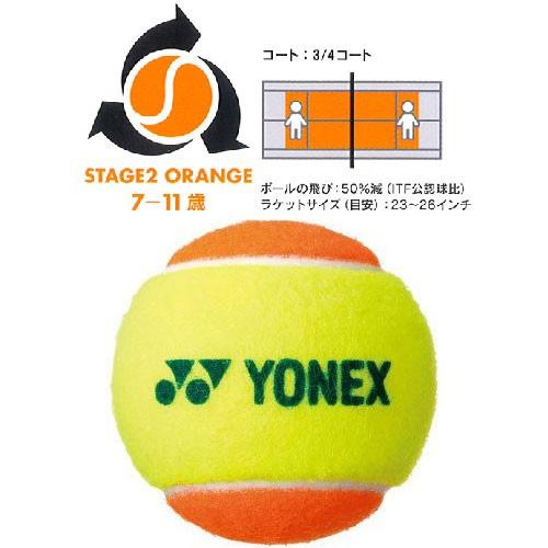 YONEX（ヨネックス） バラ売り1球 オレンジボール マッスルパワー