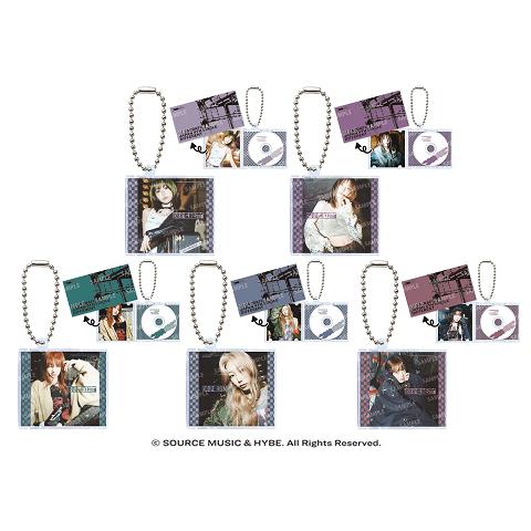 BANDAI（バンダイ） LE SSERAFIM DIFFERENT ミニCDコレクション 全5種