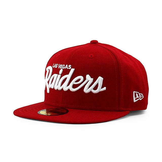 59FIFTY ニューエラ キャップ ラスベガス レイダース NFL TEAM SCRIPT