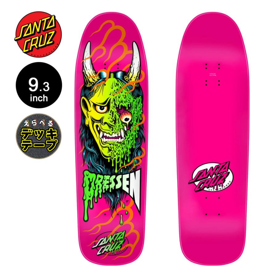SANTA CRUZ（サンタクルーズ） スケボー デッキ 9.3 DRESSEN HANNYA