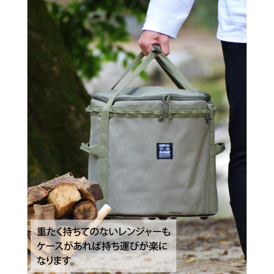 ソロレンジャーストーブケース 薪 アウトドア キャンプ 持ちやすい