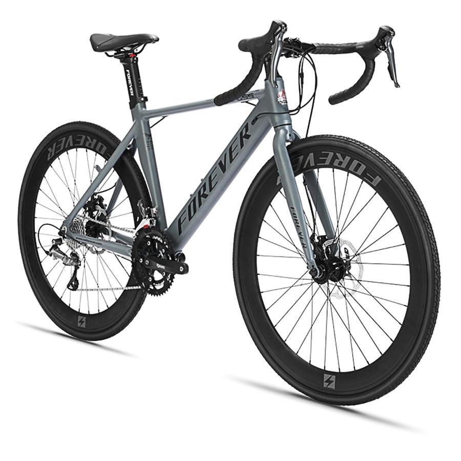 グラベルバイク 700C ロードバイク アルミフレーム 16段変速 自転車