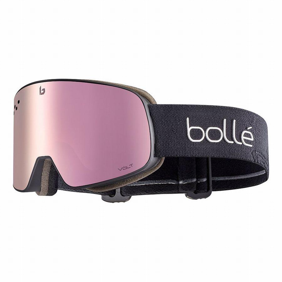bolle（ボレー） 2025 BOLLE NEVADA Matte Black Volt Pink スノー