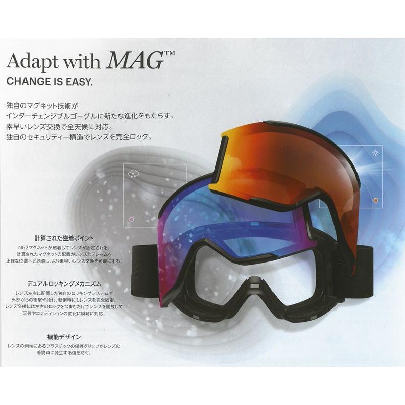 MAG SERIES スミス 2021 SMITH I/O AC TNF x Austin Smith ゴーグル