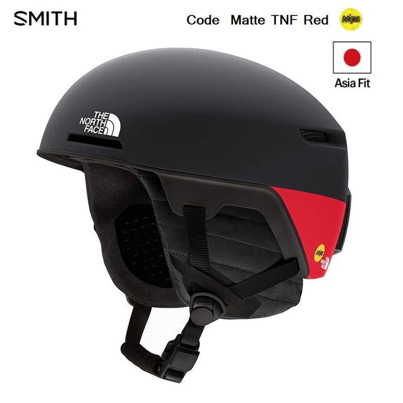 SMITH（スミス） 2021 SMITH Code Matte TNF Red AsianFit ノース