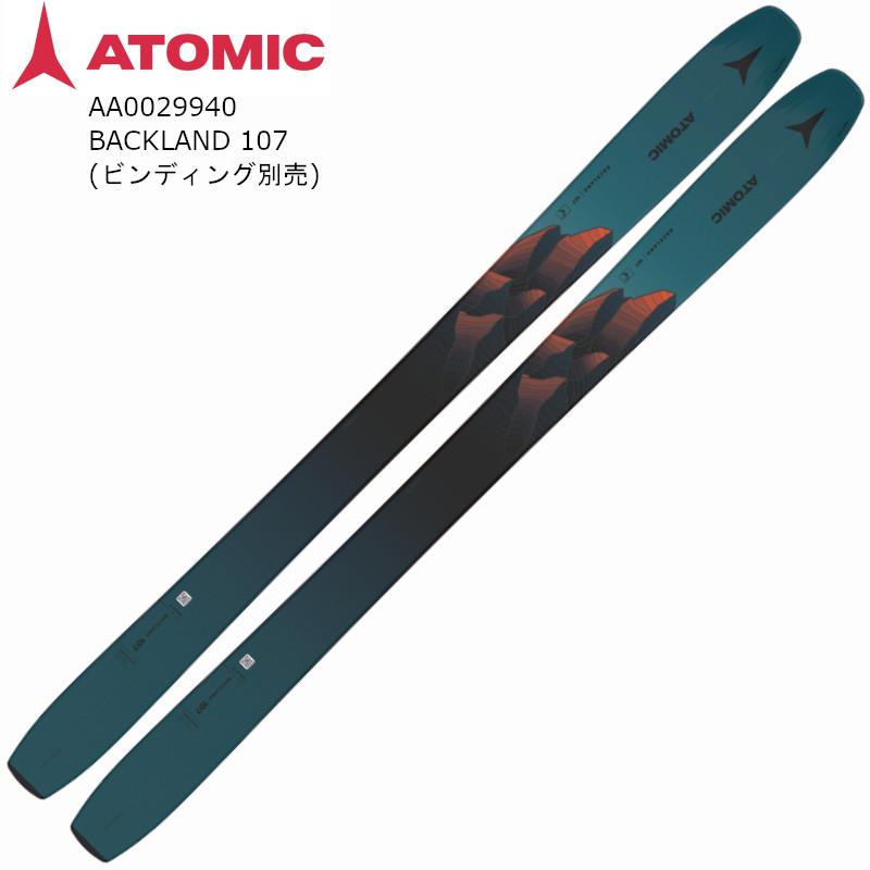 BACKLAND アトミック スキー板 2024 ATOMIC 107 バックランド オール