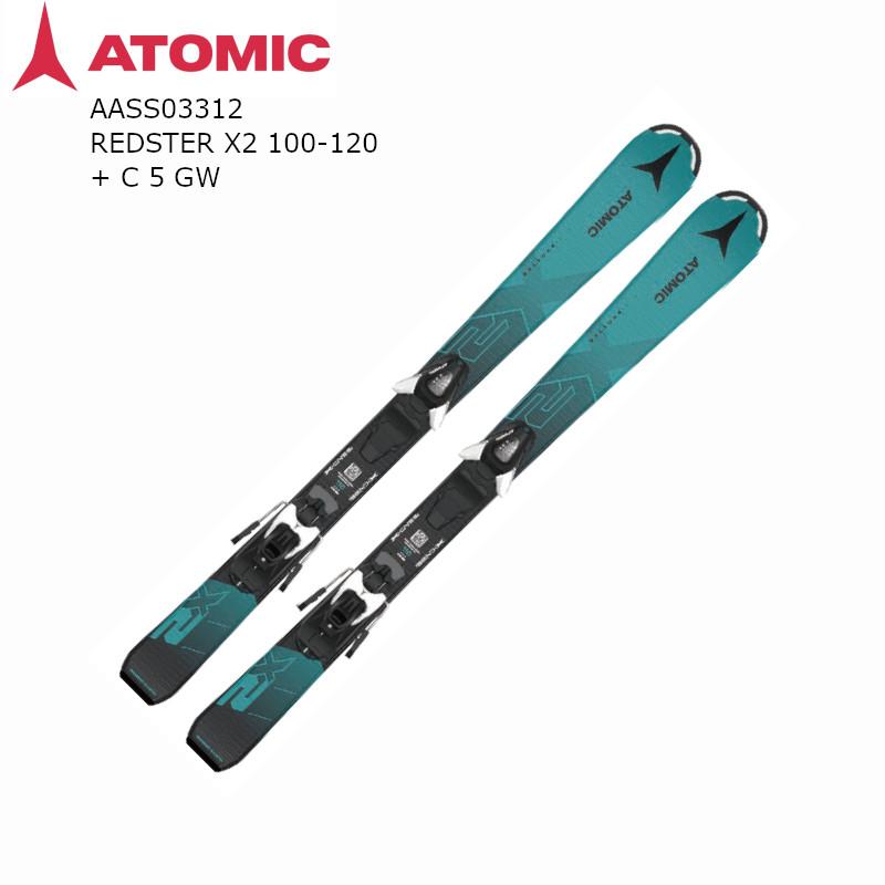 REDSTER アトミック スキー板 2025 ATOMIC X2 100-120 + C 5 GW レッド