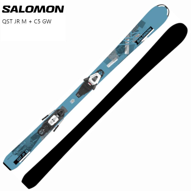 SALOMON（サロモン） スキー板 2024 SALOMON QST Jr M + C5 GW