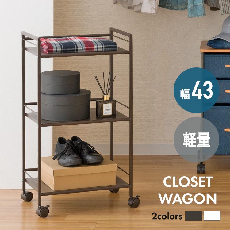 DOSHISHA（ドウシシャ） 押入れ収納 幅43 クローゼット収納 すきま収納