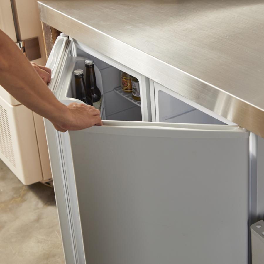 小型冷蔵庫 省エネ70リットル型 Peltism(ペルチィズム) 「ホワイト