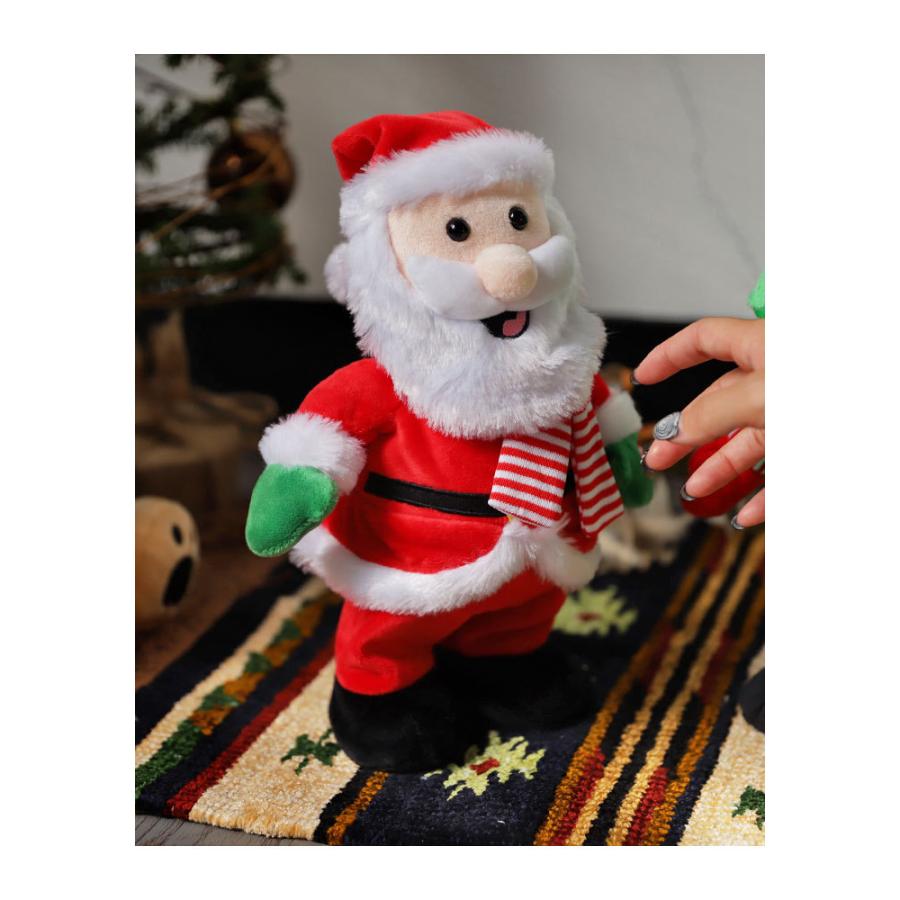 クリスマス サンタ ツリー Xmas おもちゃ 人形 動く 踊る 動くおもちゃ