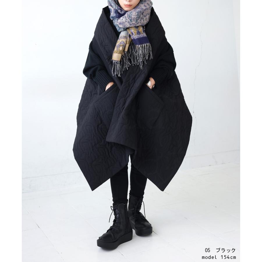 antiqua（アンティカ） キルティングベスト ベスト レディース ロング