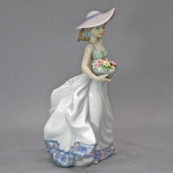 LLADRO（リヤドロ） （lladro）春の花かご 5790 : アンティーク慈光