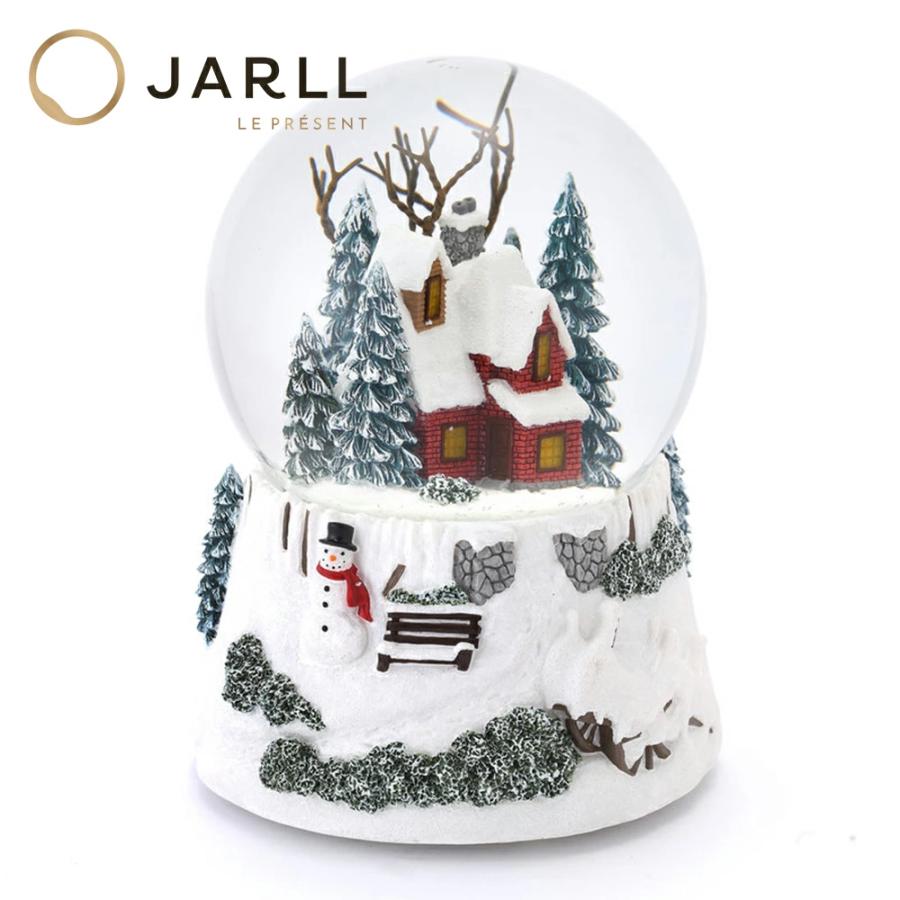 高級 スノードーム クリスマス【安心保証 送料無料】JARLL QO19039