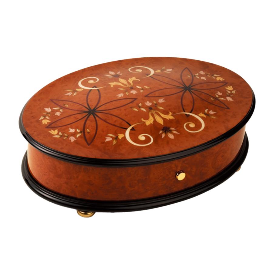 REUGE（リュージュ） オルゴール 72弁 Clara マドロナ象嵌 AXA.72.5203