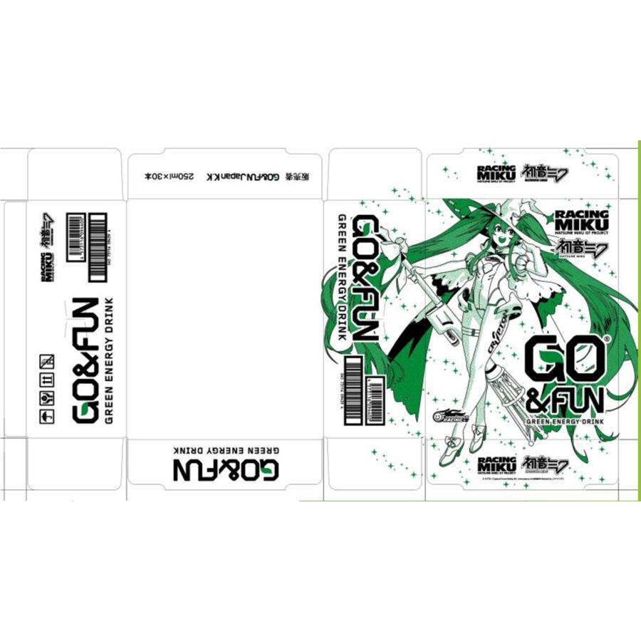 GO&FUN ゴーアンドファン レーシングミク 2024 30本 GO&FUN RACING