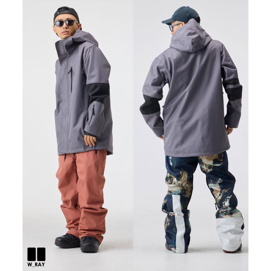 リアリズム スノーボード ウェア メンズ レディース 上下 セット