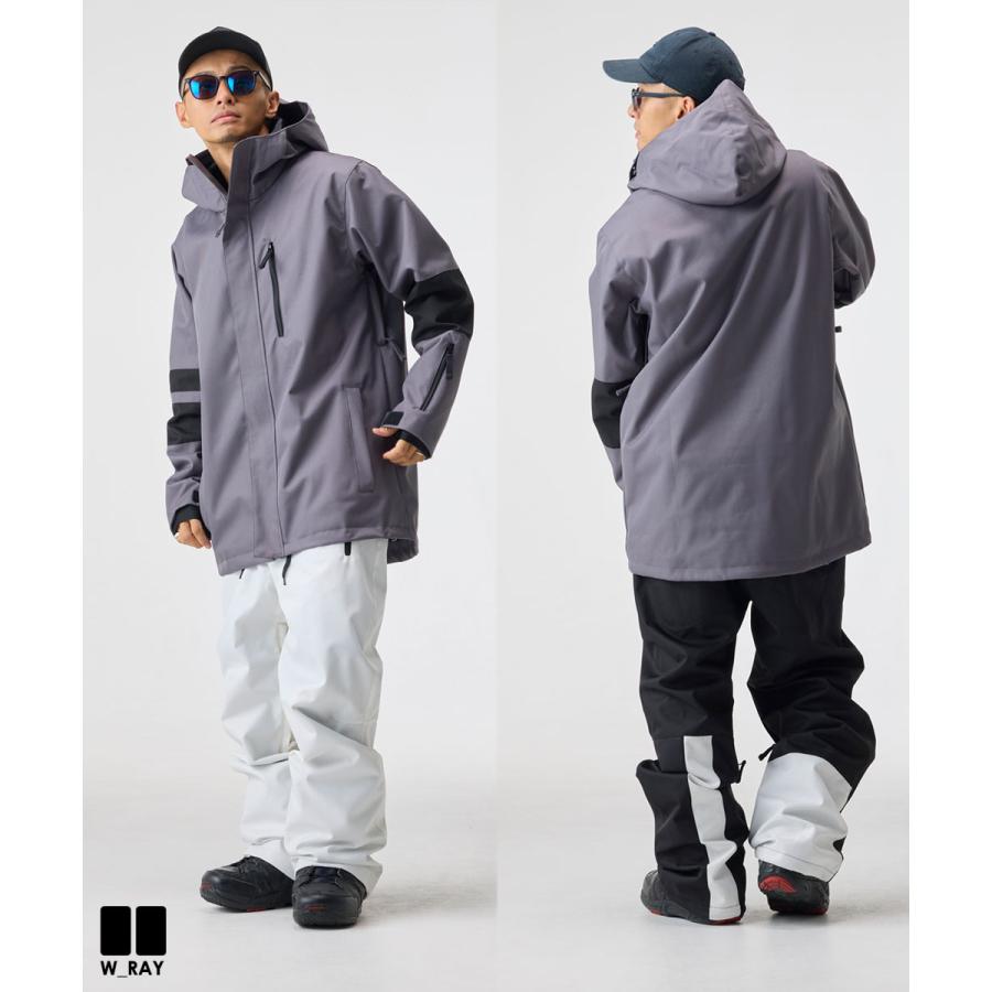 リアリズム スノーボード ウェア メンズ レディース 上下 セット