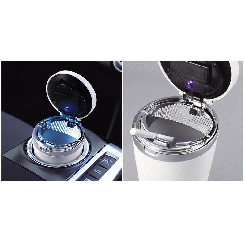 槌屋ヤック PZ-627 YAC 車載用灰皿 タンブラーアッシュ WH ホワイト