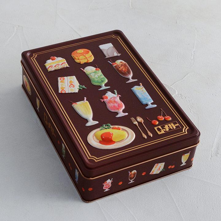 はじけるキャンディチョコレート 喫茶メニュー缶 Mary Chocolate