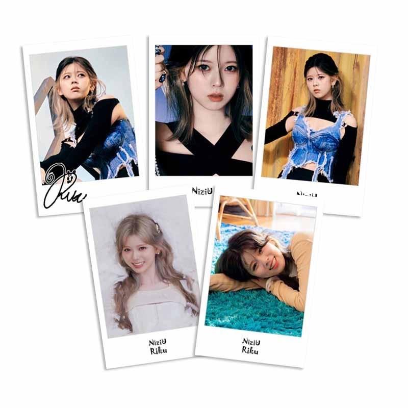リク NiziU ニジュー ラミネート トレカ 5枚セット 写真 韓流 グッズ