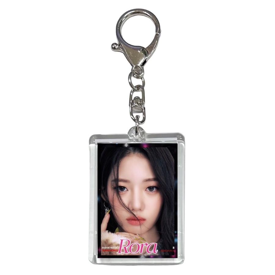 ローラ BABYMONSTER ベイビーモンスター 両面 写真入り キーホルダー