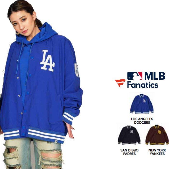 Fanatics（ファナティクス） LOGO NYLON STADIUM JACKET DODGERS LA