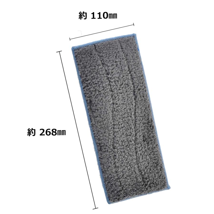 ブラーバジェット mシリーズ用 m6対応 洗濯可能ウェットパッド 3枚