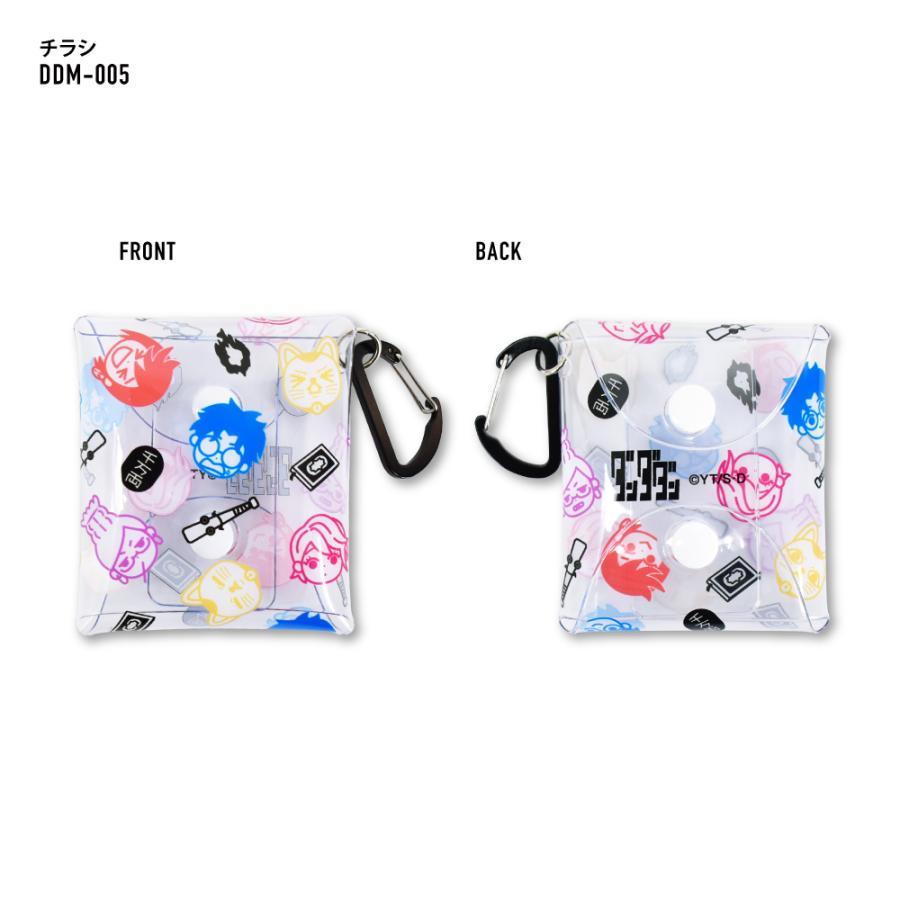 ダンダダン クリアポーチ 小物入れ 定期入れ イヤホン airpods/pro