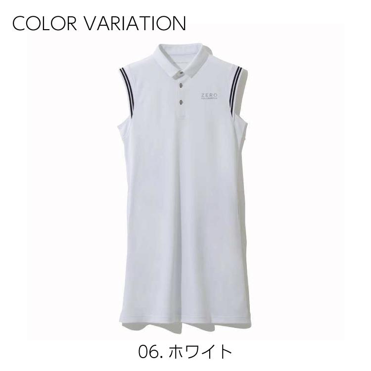 ゴルフウェア ワンピース ノースリーブワンピース レディース 吸汗速乾