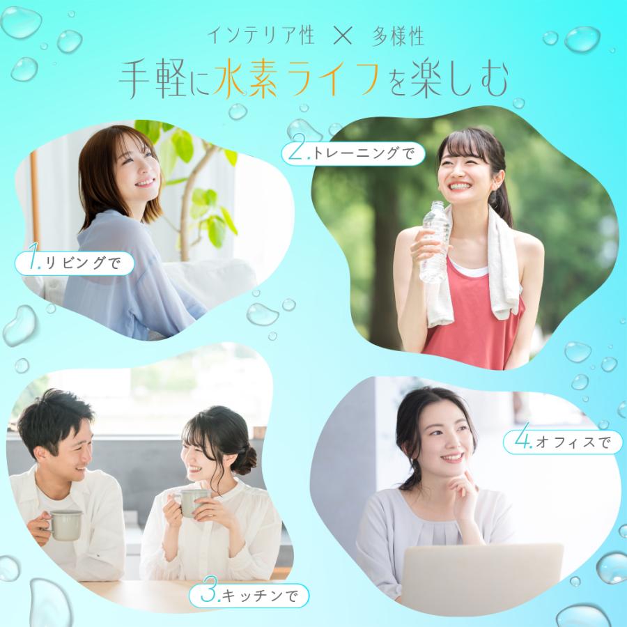 水素吸入器 毎分600ml 高濃度水素生成吸入器 水素吸入 酸素同時吸入毎