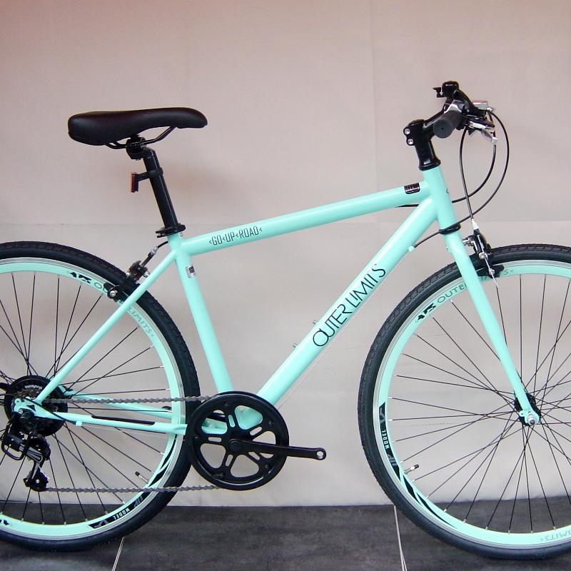 サカモトテクノ 700C アウターリミッツ 外装6段変速 (アクアマリン