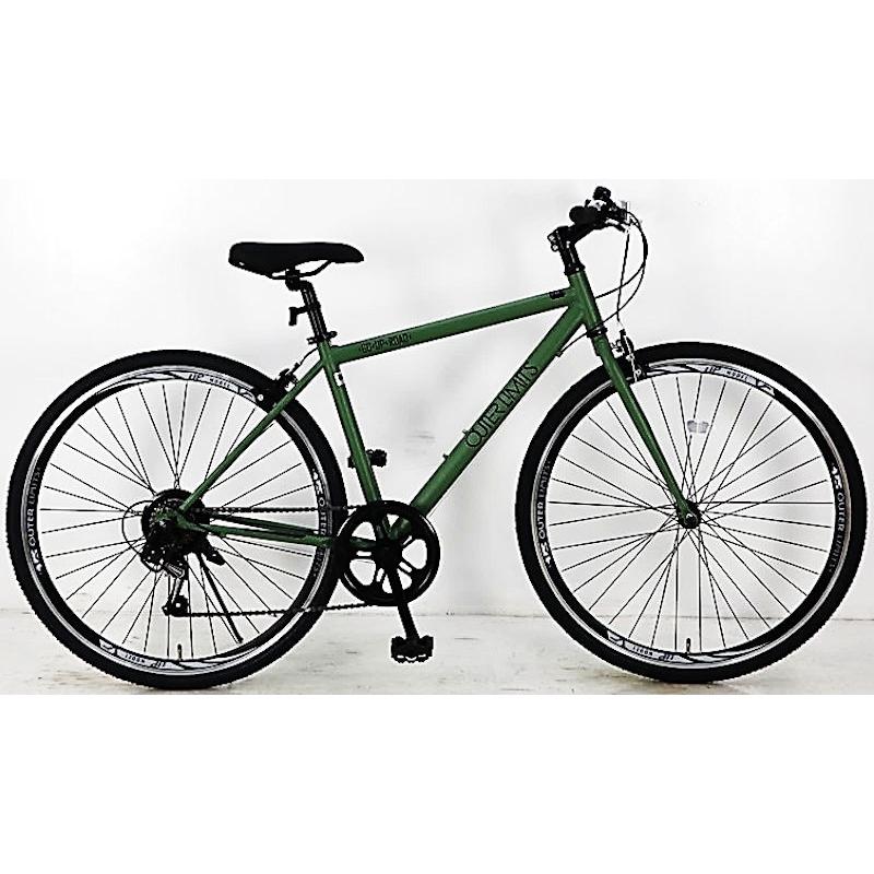 サカモトテクノ 700C アウターリミッツ 外装6段変速 (マットカーキ