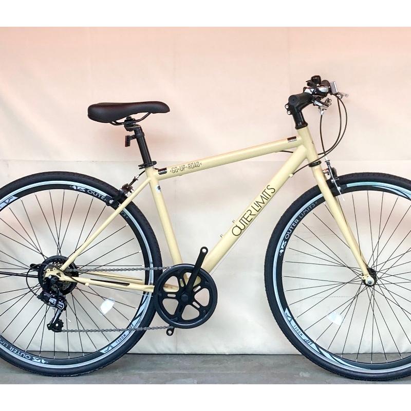 サカモトテクノ 700C アウターリミッツ 外装6段変速 (サンドベージュ