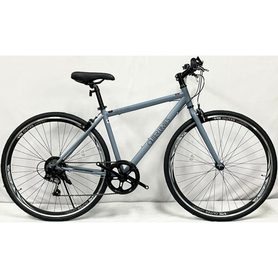 サカモトテクノ 700C アウターリミッツ 外装6段変速 (マットブルー