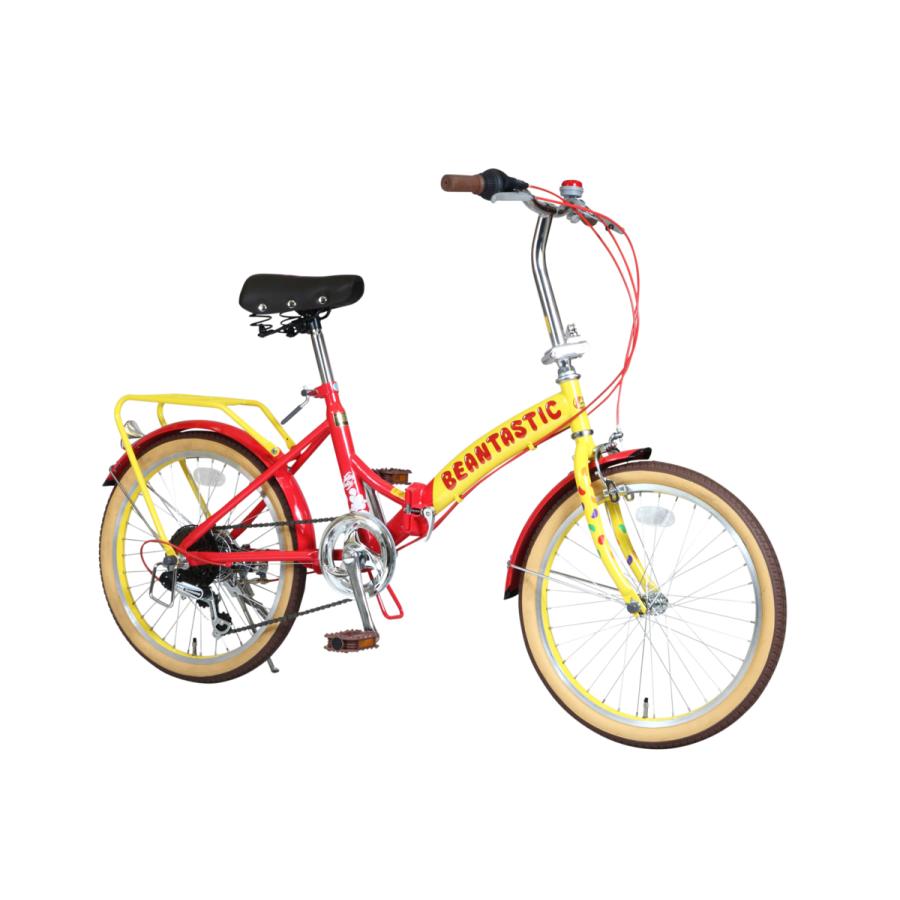 ジェリーベリー Jelly Belly 20型 6段変速 折り畳み自転車 20インチ