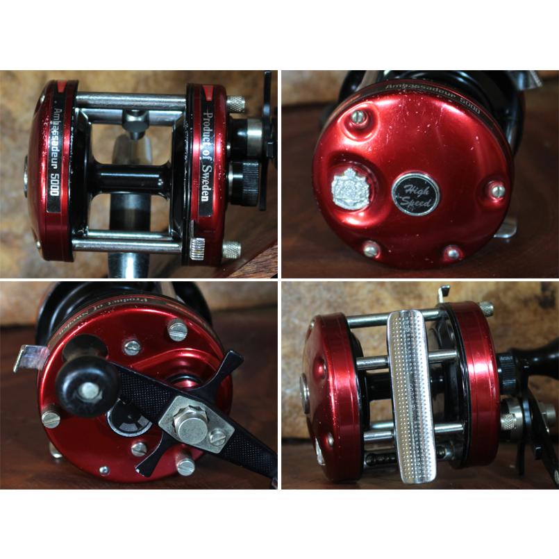 Abu Garcia（アブガルシア） アブABU ambassadeur 5000赤 パーミング