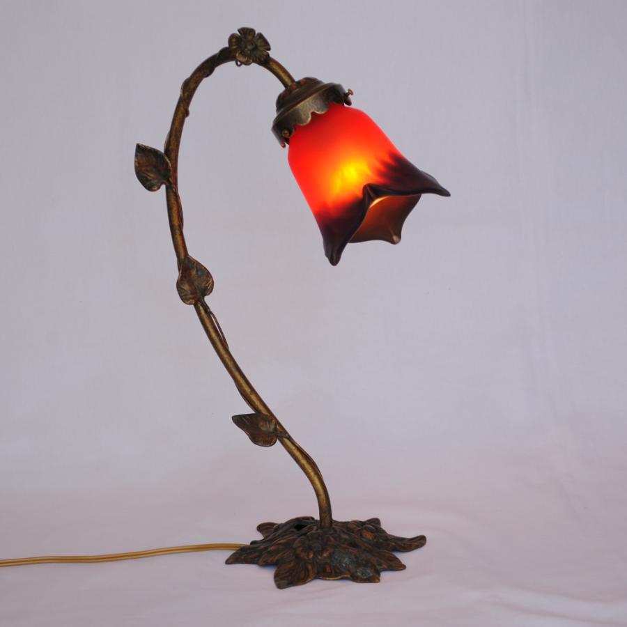 テーブルランプ デスクライト デスクランプ アールヌーボー ランプ