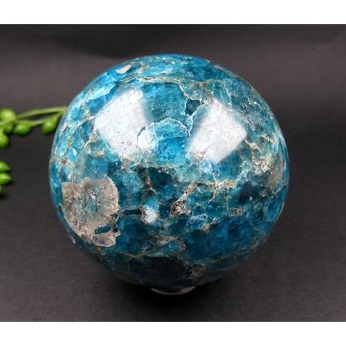 ブルーアパタイト 59mm スフィア 331g 天頂のビジョンの体験を強化する