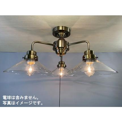 後藤照明 GLF-3546BRX 透明P1 3灯用シーリングライト 電球なし