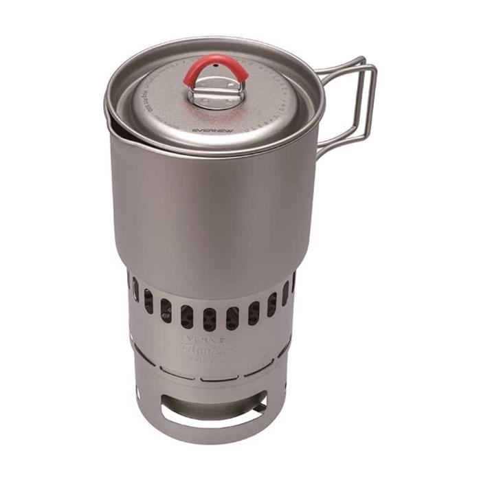 EVERNEW（エバニュー） Ti Mug pot 500 STOVE SET チタンマグポット500